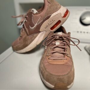 Nike Air Max Suede Sneakers in Tan